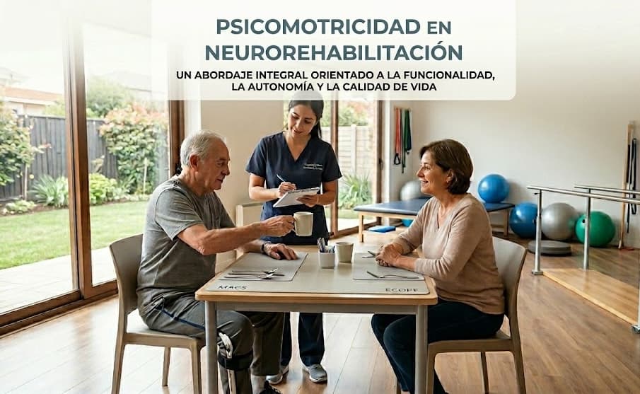 Psicomotricidad en neurorehabilitación: cuerpo, función y autonomía